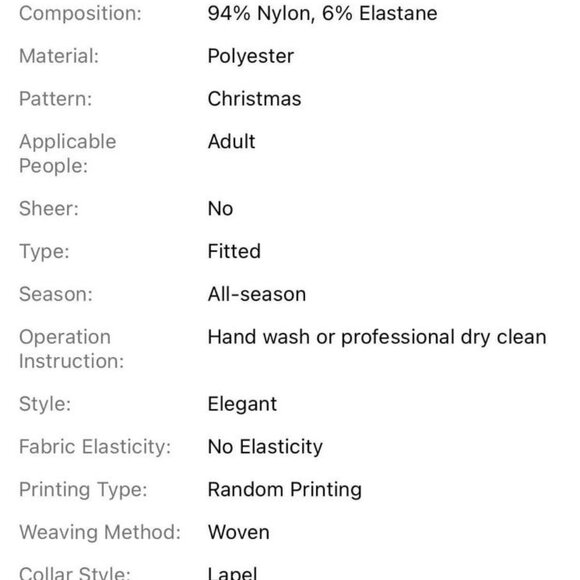 Ladies size Large Christmas Retro Dress - Picture 5 of 11